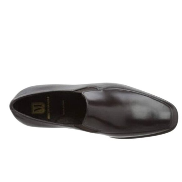 Magli by Bruno Magli Mens PITTO Leather Dress Shoe Dark Brown 11 US NEW MSRP 395 - Picture 2 of 7
